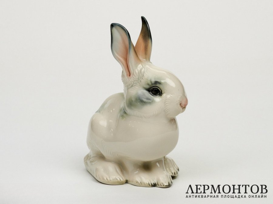 Статуэтка «Кролик». Фарфор, Eschenbach, Германия, 1947–1953 годы