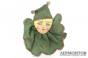 Елочная игрушка Пьеро. Россия, 1-я половина ХХ века.