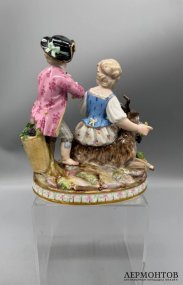 Статуэтка «Аллегория осени». Фарфор, роспись, Meissen, Германия, 2-я половина 19 века