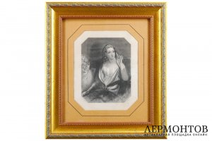 Гравюра.Гайде, 1860-80-е гг. Дж. Вагстафф по рисунку Дж. Брауна.Бумага, гравюра на стали.