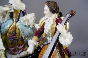 Трио. Фарфор. Германия, первая половина ХХ века.