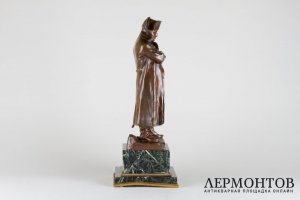 Скульптура Наполеон. Скульптор H.Muller. Бронза.Германия. 