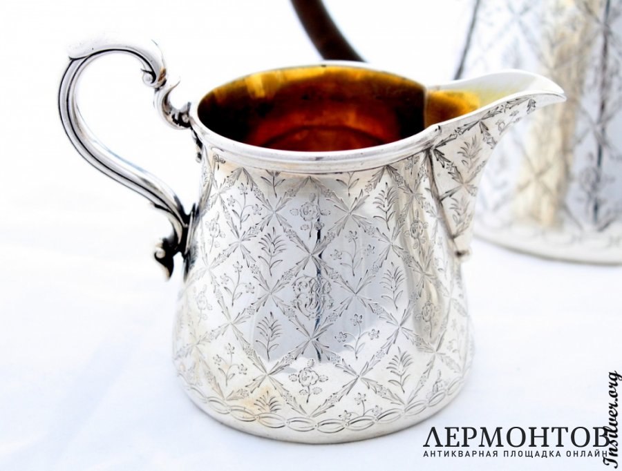 Чайный сервиз. Серебро 925. Англия