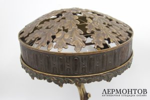Лампа настольная с фигурой Гете. Бронза, кость. Германия, Шмидт-Феллинг, 1900е гг.