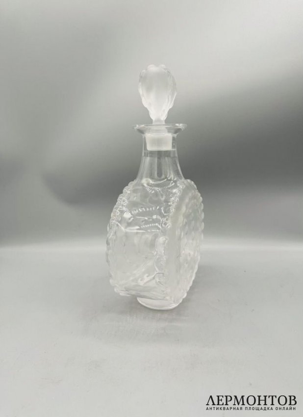 Декантер для вина. Хрусталь, Lalique, Франция, 20 век