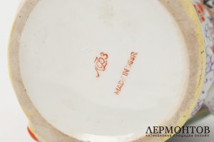 Кружка Молоко. СССР, Ленинградский фарфоровый завод, Н.Я. Данько, 1950-1960 г. Фарфор
