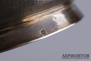 Сахарница с крышкой. Серебро 950 пробы. Франция