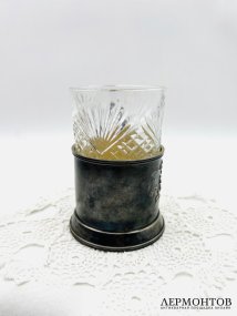 Подстаканник. Серебро 84 пробы, Г. Клингерт, Россия, 1899–1908 годы