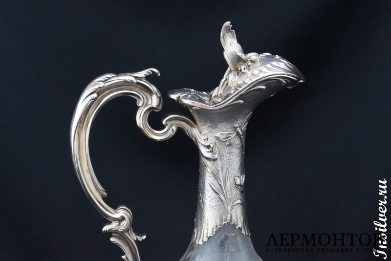 Декантер Auguste CLAIRE. Серебро 950. Франция