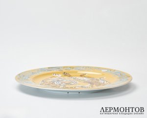 Тарелка «Тигр». Фарфор, Rosenthal, Германия