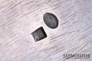Шкатулка. Серебро 84 пробы. Россия, конец 18 века.