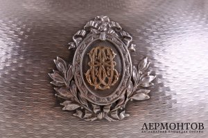 Чайный и кофейный сервиз Aucoc. Серебро 950 пр., золочение, гильоше. Франция, XIX в.