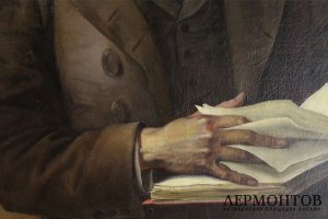 Картина. Портрет В.Г. Белинского. Яковлев Василий Николаевич. Холст, масло. 1940-е гг