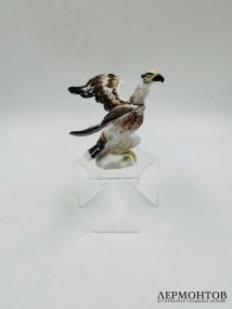Статуэтка «Орёл». Фарфор, роспись, Meissen, Германия, 19 век