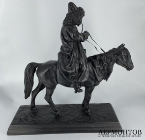 Скульптура Киргиз. Каслинский завод, 1895 г. Чугун.