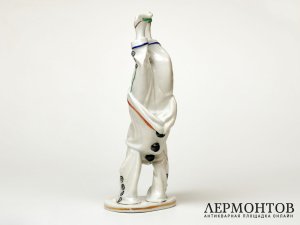 Статуэтка «Клоун, стоящий на руках». Фарфор, Karl Ens, Германия, 1900–1918 годы
