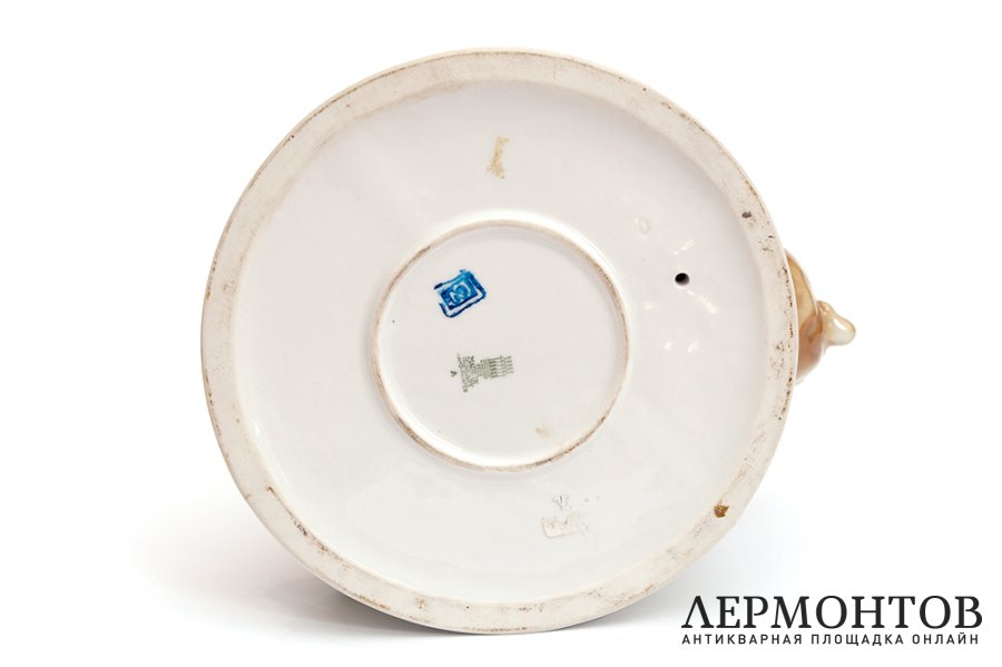 Скульптура Играющие медведи. Венгрия, ман-ра Zsolnay. 1920- 1930-е гг. Фарфор, роспись. 