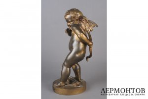 Скульптура Амур. Франция, Париж, автор модели Rougelet, кон. 19 в. Бронза.