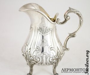 Чайно-кофейный сервиз Gross . Серебро 950. Франция