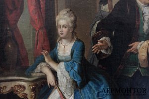 Картина. Жанровая сцена. Конец XVIII в. Франция