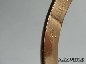 Кольцо «Trinity Constellation» с бриллиантом. Золото 750 пробы трёх цветов, Cartier, Франция