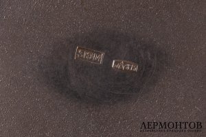 Кофейная пара. Серебро 875 пробы. СССР, завод Московский ювелир, 50-60-е гг. 20 в.