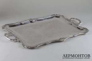Сервиз чайно-кофейный. Серебро 900 пробы. Австрия, конец 19 века.