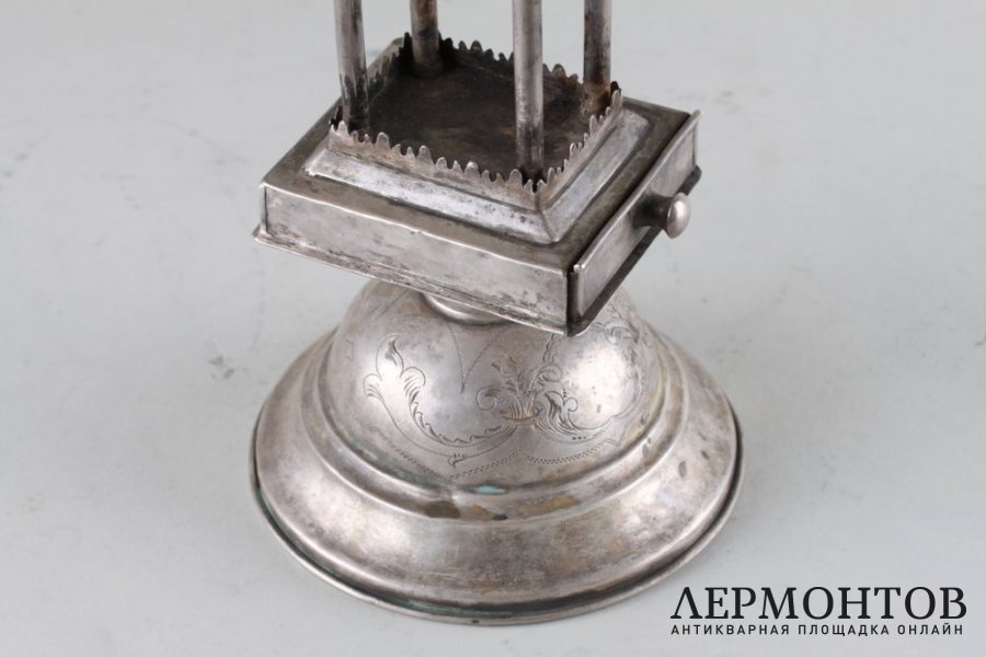 Подсвечник для авдалы. Серебро 800 пробы. Австрия,1867-1922 гг.