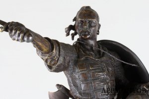Скульптурная композиция Святослав. По модели Е.Лансере. Отливка фабрики Н.Штанге.