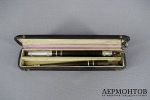 Дирижерская палочка. Дерево, серебро 950 пробы. Франция, XIX век. 