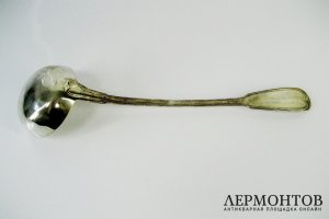 Поварешка. Серебро 950 пробы. Франция, XIX век.