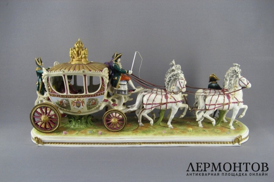 Фарфоровая композиция. Германия, начало ХХ века.
