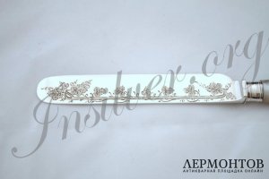 Десертный набор. Серебро 925. Англия