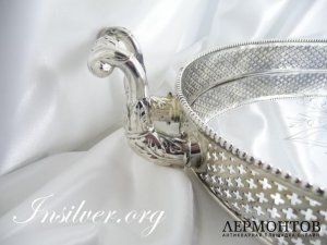 Поднос Veyrat. Серебро 950. Франция