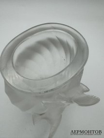 Ваза «Flying Doves». Хрусталь, Lalique, Франция