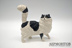 Статуэтка Кошка. Фарфор, роспись. Англия,  Royal Doulton, 1930-60е гг.