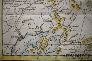 Карта Сибири и соседних стран. Jacques-Nicolas Bellin. Париж, 1757 год.