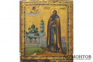 Икона Святой Геннадий Костромской. Российская империя, 2-я половина XIX века. 