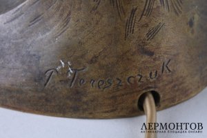 Лампа в стиле модерн с фигурами троих детей. Австрия, Вена, автор модели П. Терещук.