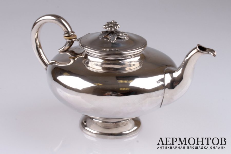 Чайник Michelsen. Серебро 826. Дания