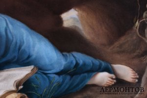 Пласт Кающаяся Мария Магдалина. Худ. П.Батони. Фарфор, живопись. KPM. Германия
