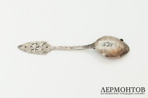 Ложка-ситечко для заваривания чая. СССР, Таллинская ювелирная фабрика, 1970 гг.