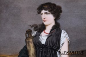 Пласт Девушка с кувшином. Фарфор, живопись. Германия, KPM, худ. Emil Teschendorff.