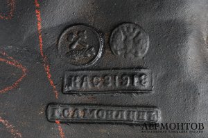 Скульптура Граф Скульптура Граф Толстой пашет. Формовщ Самойлин. Россия, 1913. Чугун.