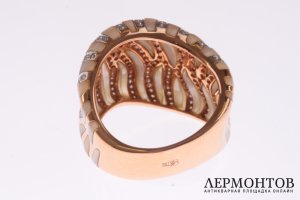 Кольцо David Diamond. 0.89 ct. Золото 750. Австрия