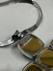 Крест на цепочке. Серебро 925 пробы, Baccarat, Франция