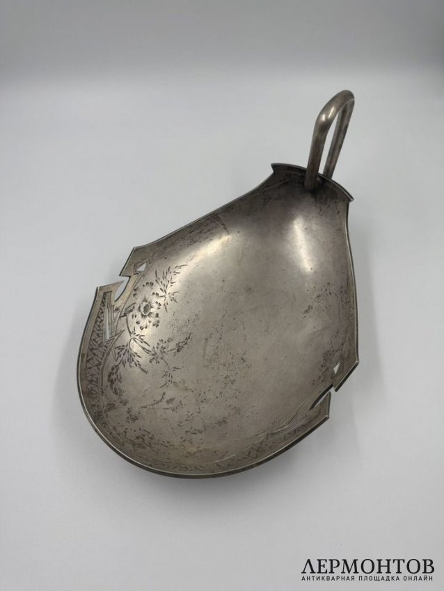 Ковш в стиле модерн. Серебро 84 пробы, Россия, 1908–1917 годы