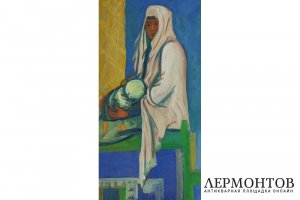 Курзенков Леонид Сергеевич. Центральная часть триптиха Материнство. 1971 г. 