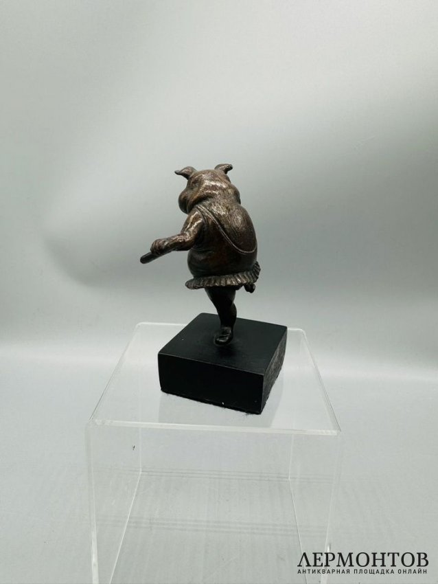 Статуэтка «Балерина», выпуск 79 из 100. Бронза, скульптор S. Bustamante, Мексика, 2000-е годы