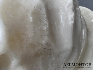 Скульптура «Девушка и ветер». Алебастр, Италия, конец 19 века